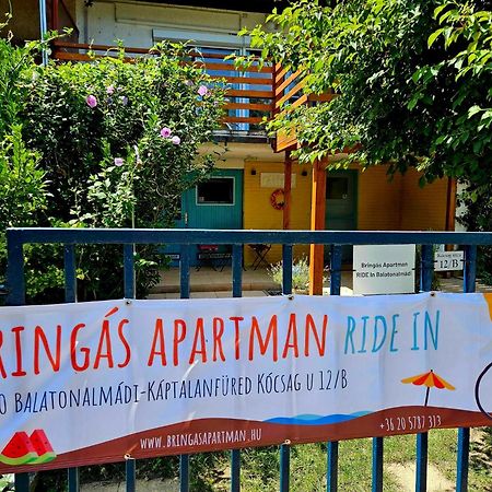 Apartment For Cyclists Ride In 발라톤알마디 외부 사진