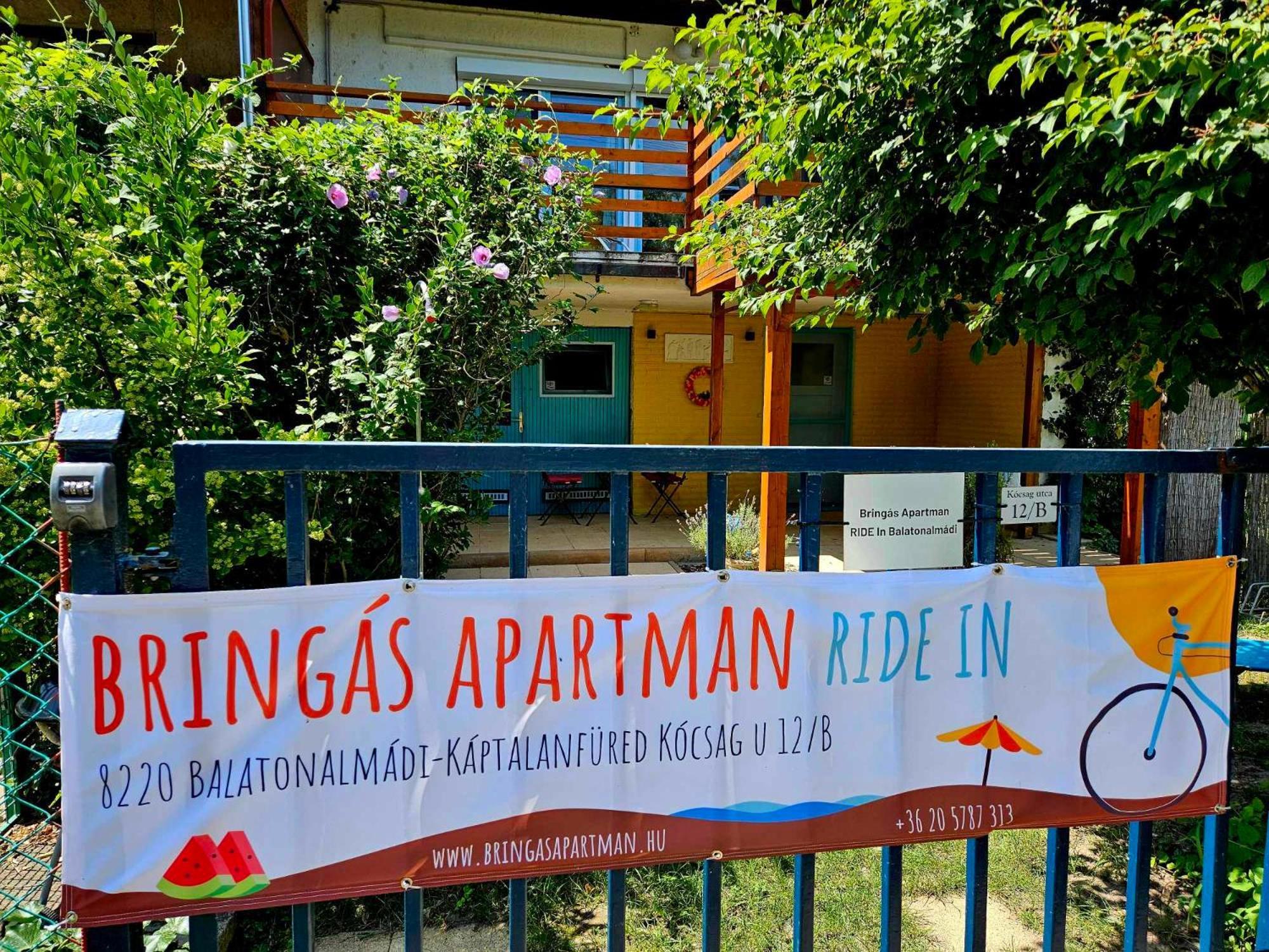 Apartment For Cyclists Ride In 발라톤알마디 외부 사진
